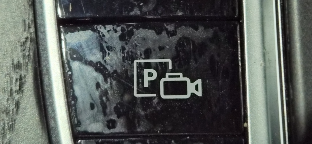 벤츠 차량 주차 카메라 호출 및 파크트로닉 OFF 버튼