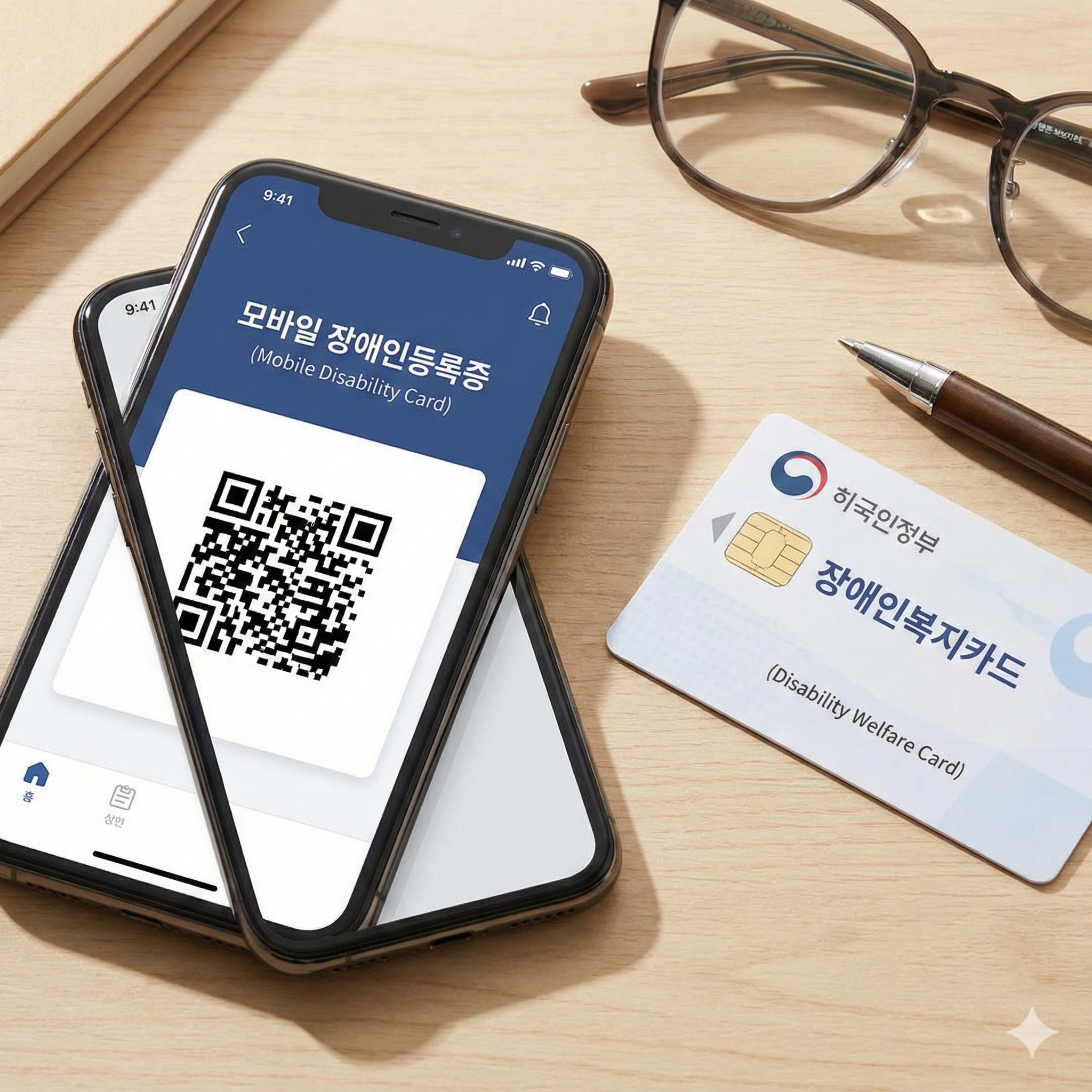 모바일 장애인 등록증 발급 방법 및 사용처 혜택 완벽 정리 (QR vs IC 방식)