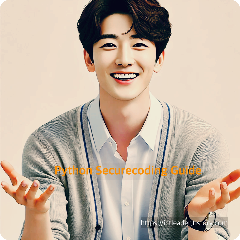 파이썬 강의를 환한 모습으로 진행하는 남성강사