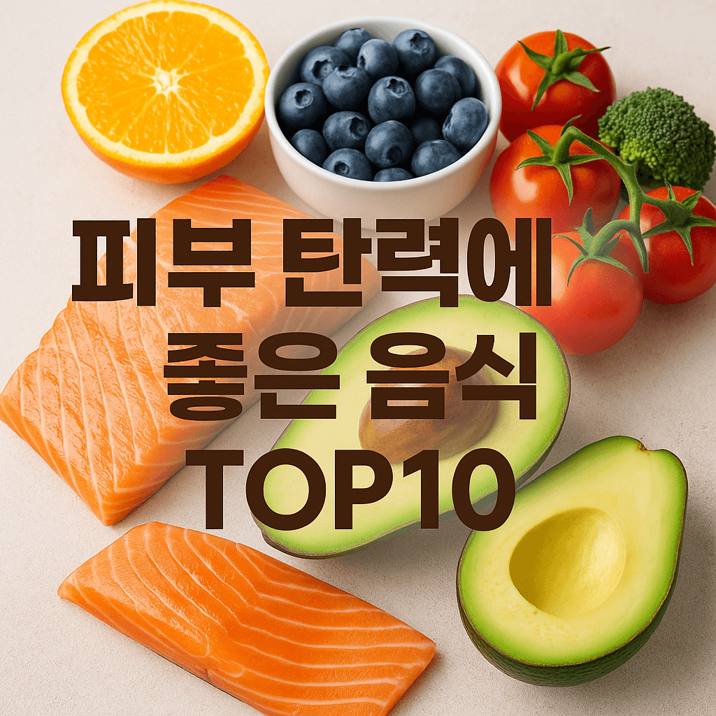 피부가 탱탱해지는 음식 리스트｜피부 탄력 회복 영양 가이드