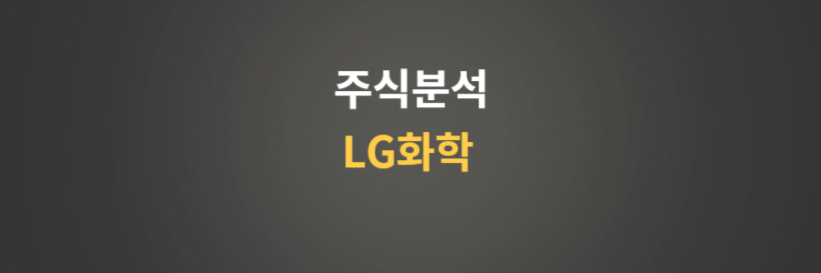 주식분석 LG화학