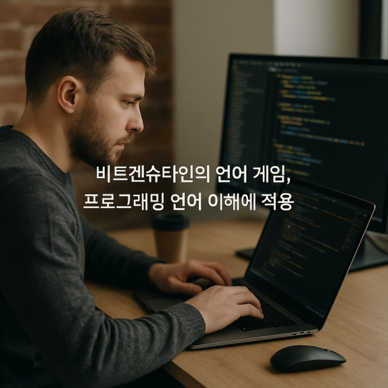 비트겐슈타인의 언어 게임 프로그래밍 언어 이해에 적용