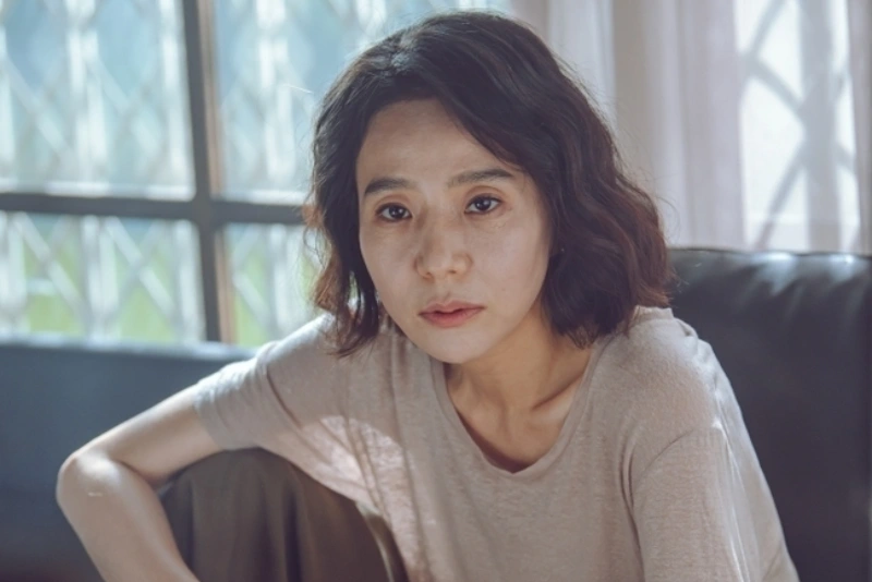 드라마 '모래에도 꽃이 핀다' 등장인물 추미숙을 연기하는 배우 서정연