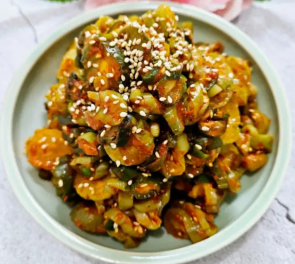 물없이 오이지 담그는법