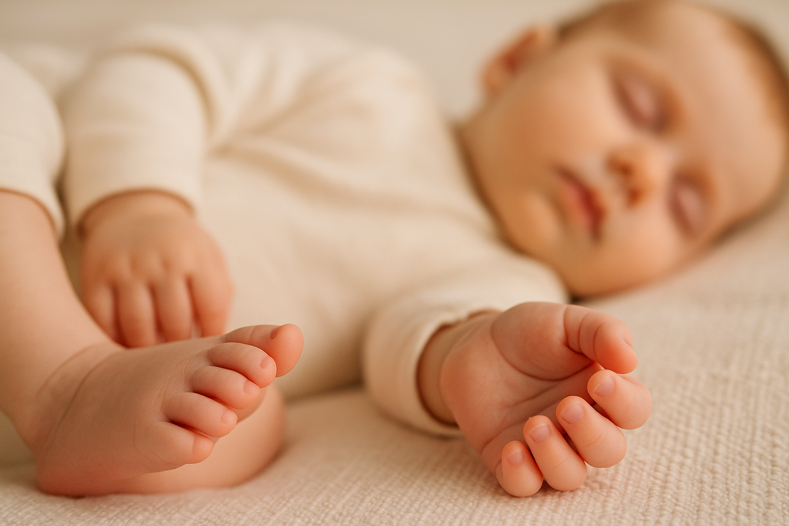 손발이 차가운 아기 – 괜찮을까? 원인과 대처 방법