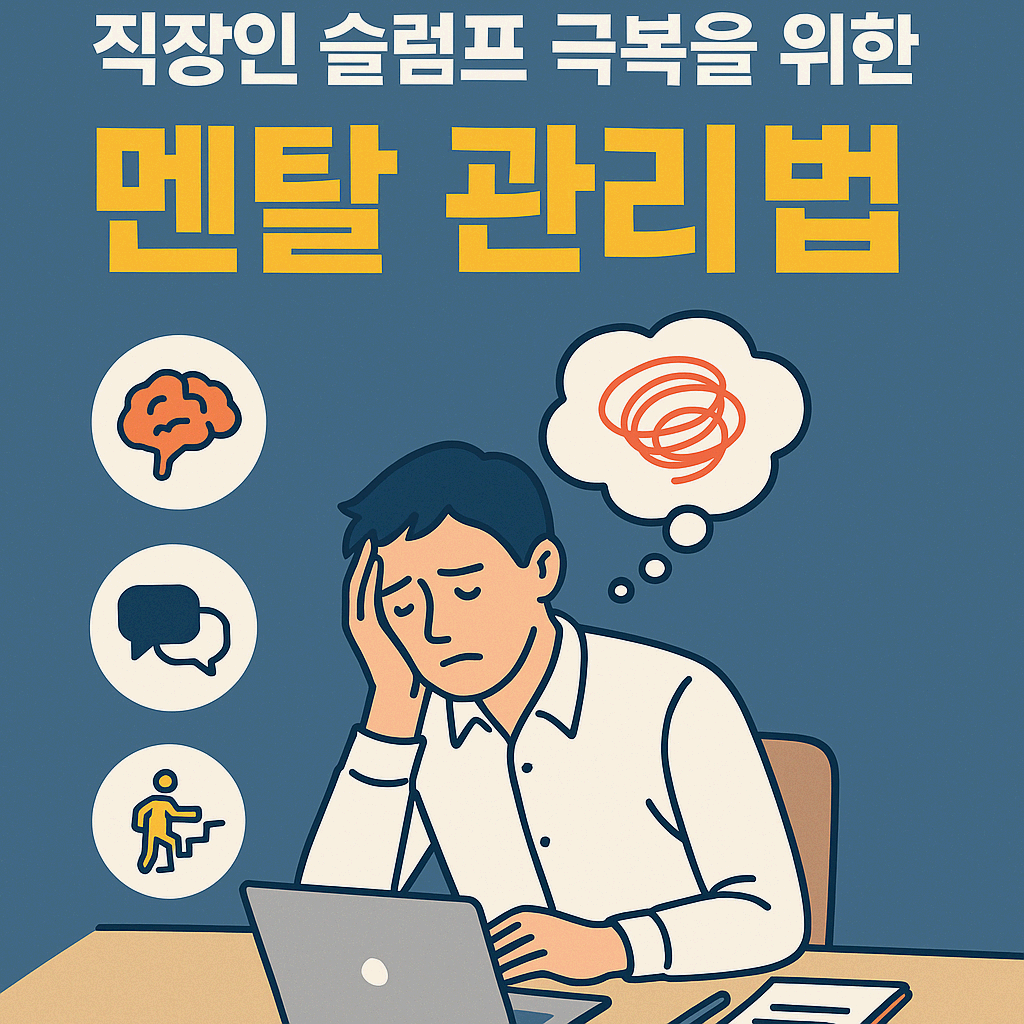 직장인 슬럼프 극복을 위한 멘탈 관리법