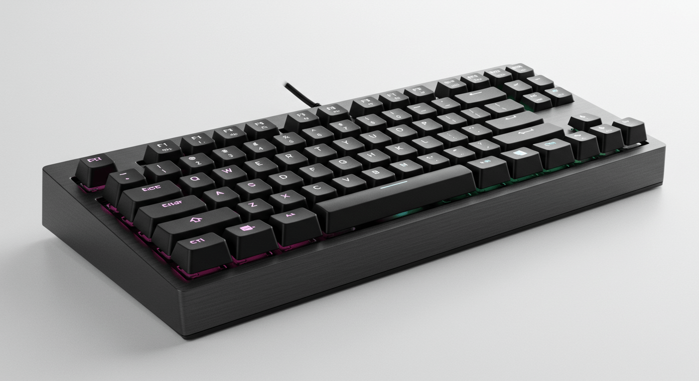 부드러운 타건감과 세련된 디자인! 인기 게이밍 키보드 추천