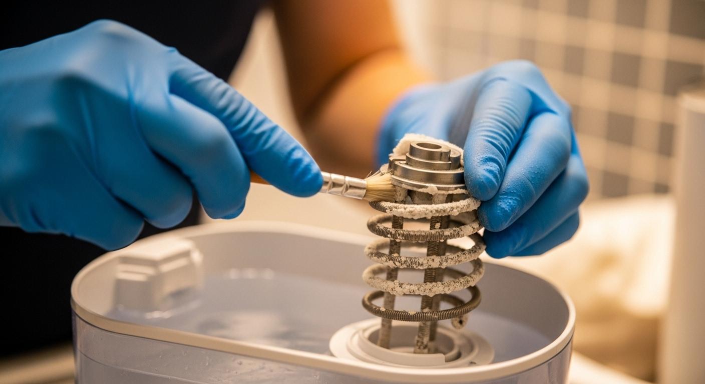 가습기 가열식 청소