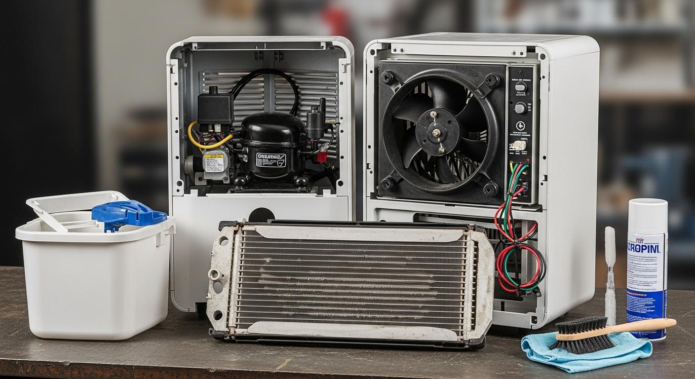 제습기 분해청소