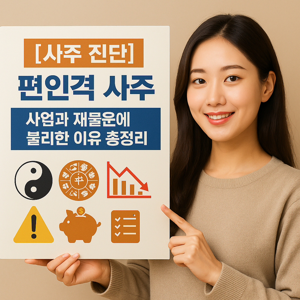 [사주 진단] 편인격 사주 ｜ 사업과 재물운에 불리한 이유 총정리