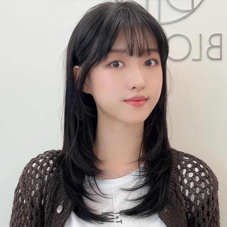 미디움 레이어드컷 관련 이미지