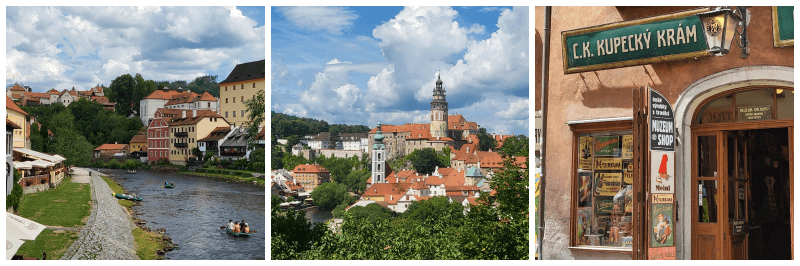 체스키 크롬로프 사진 3개