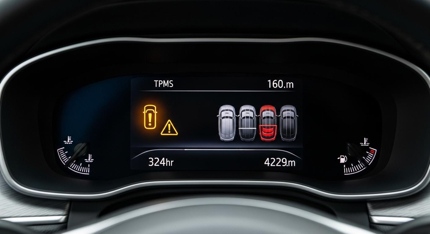 자동차 공기압 표시