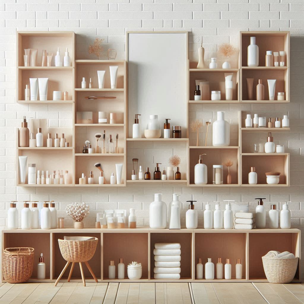 피부,체형관리 샵 배경