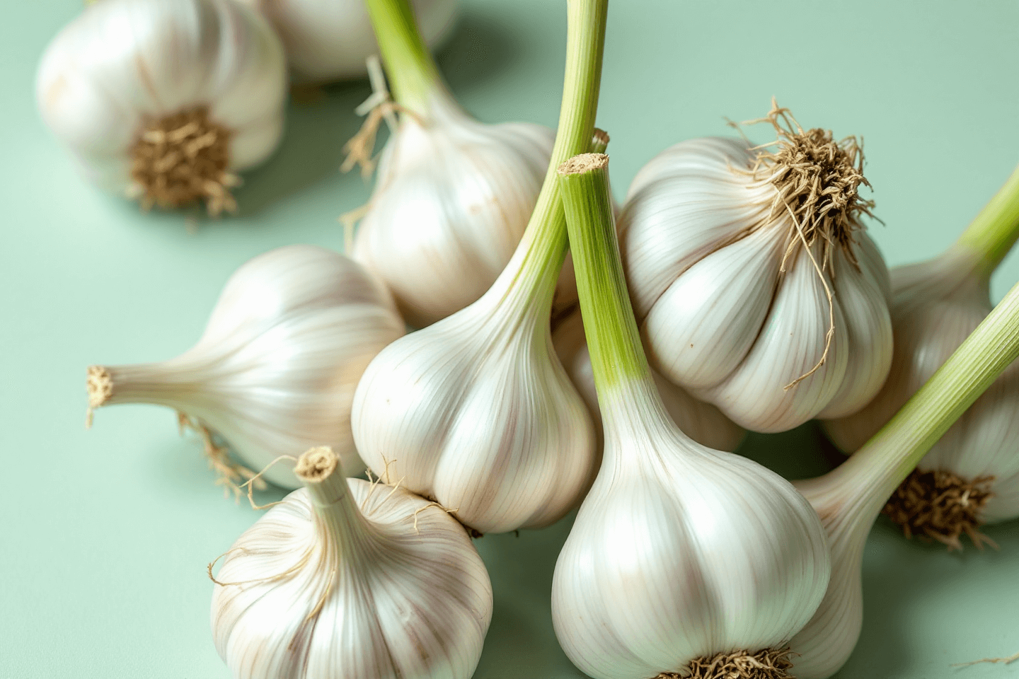 마늘 사진입니다.