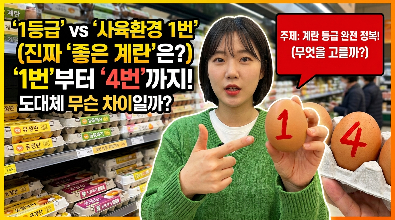 계란 등급 완전 정복!