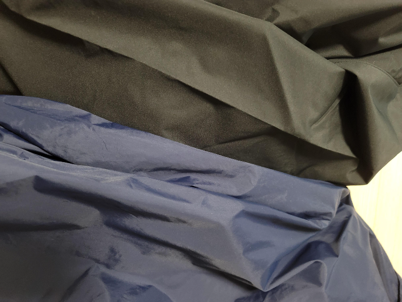 겉감 재질 비교