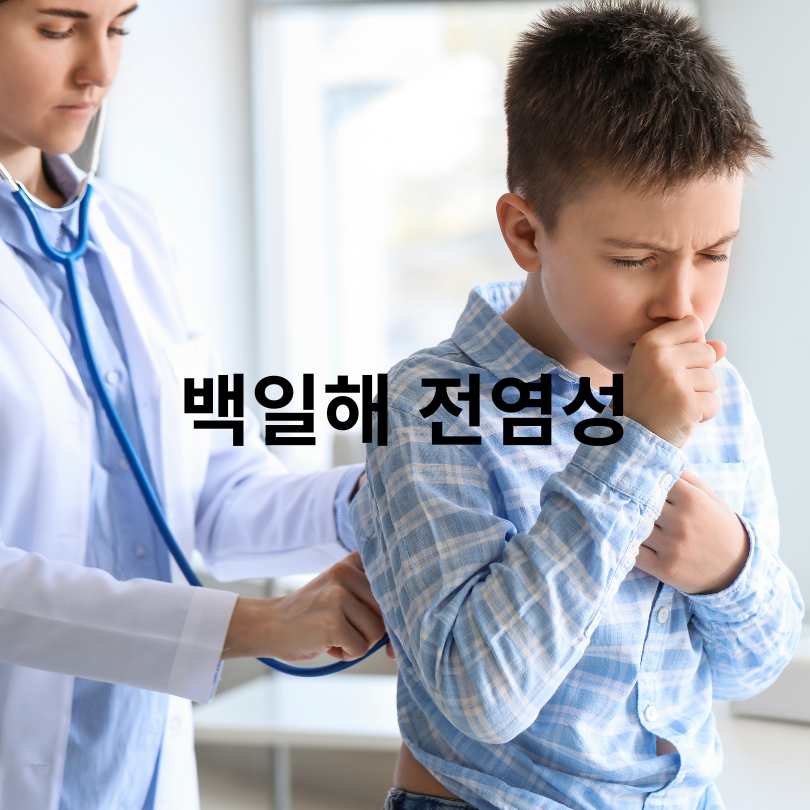 백일해 증상부터 격리기간, 예방접종