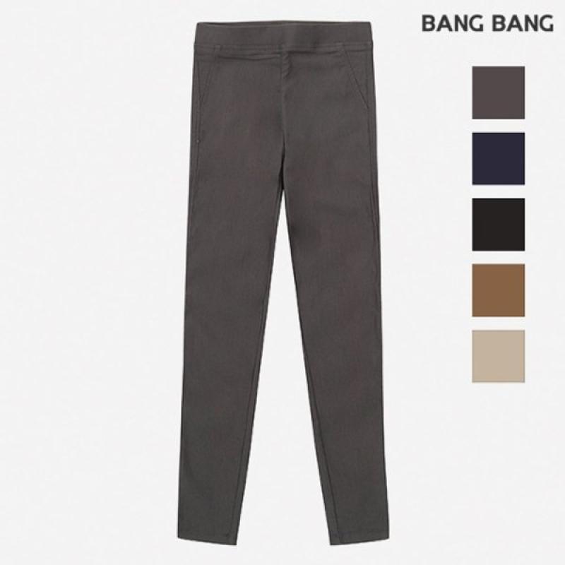 뱅뱅 여성 베이직 스판 기모 레깅스팬츠 NPD613