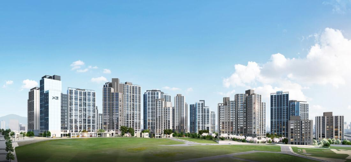 북서울자이 폴라리스 조감도