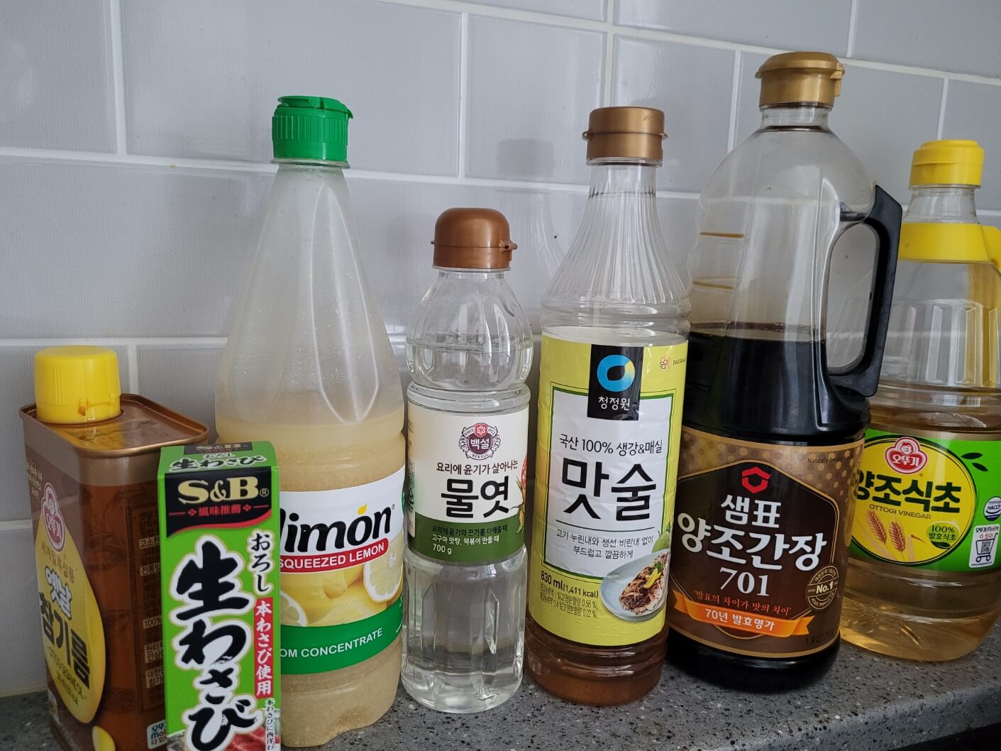 간장소스재료