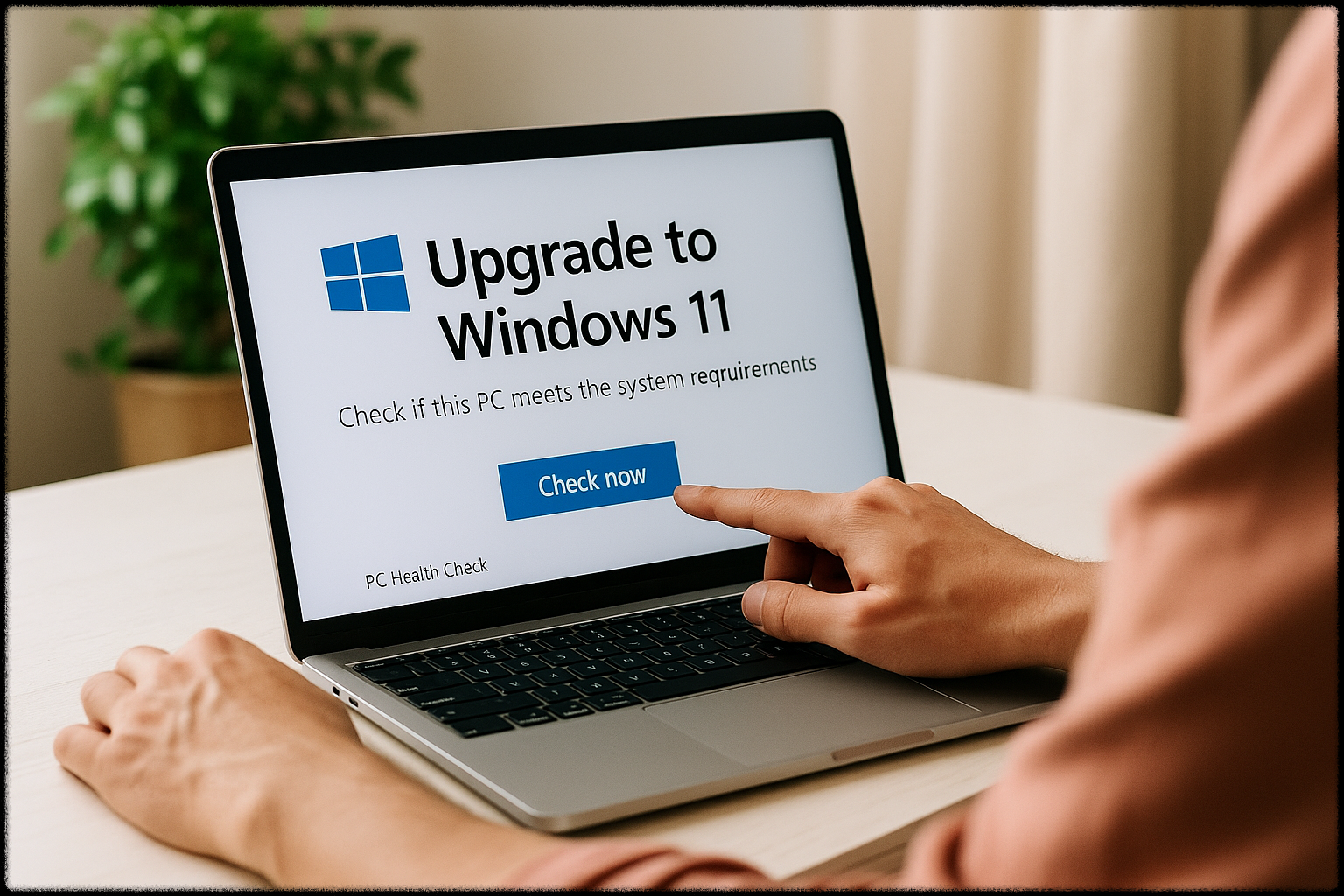 Windows 11 수동 업그레이드 진행 화면