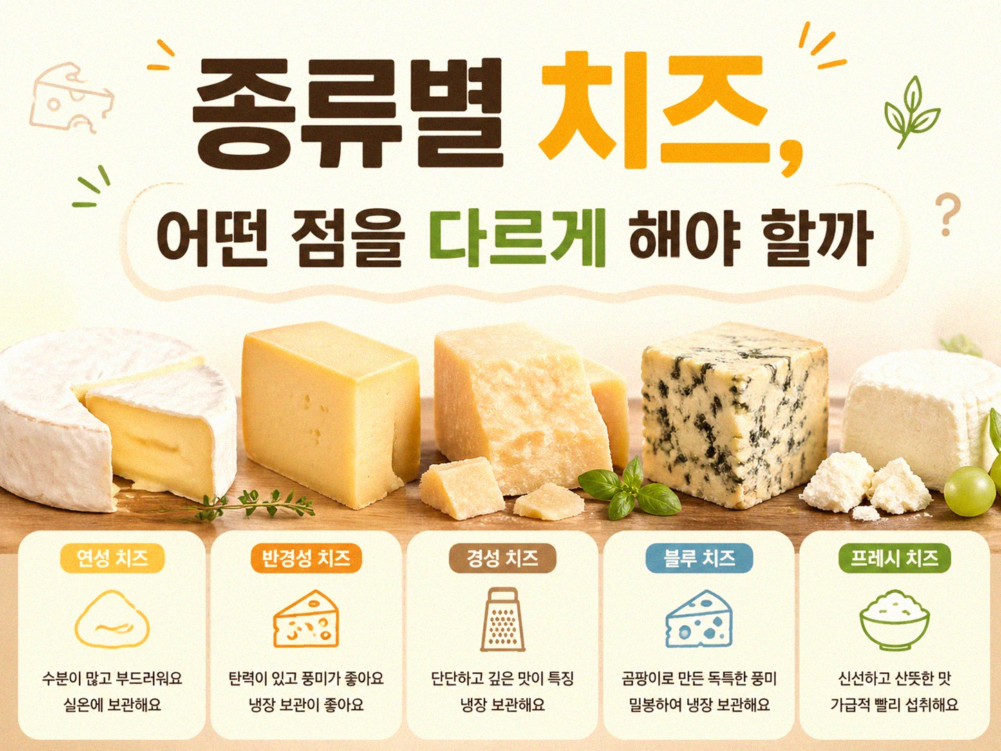 치즈 냉장고에 더 오래 두는 방법은 뭘까