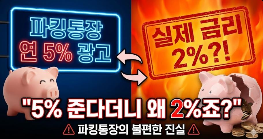 파킹통장 관련 포스팅 썸네일 사진