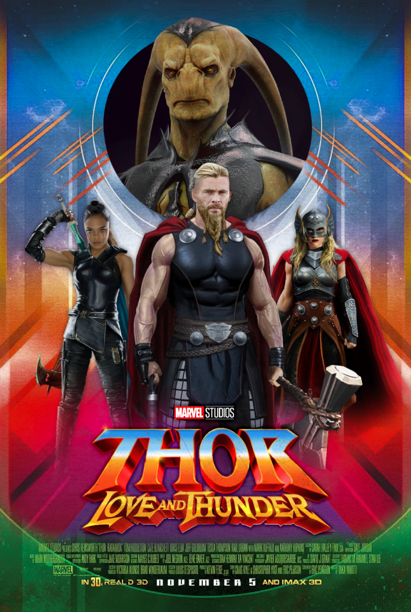 영화 <토르: 러브 앤 썬더> 포스터