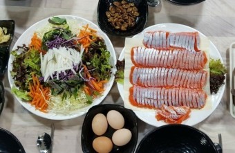 송어회 송어매운탕