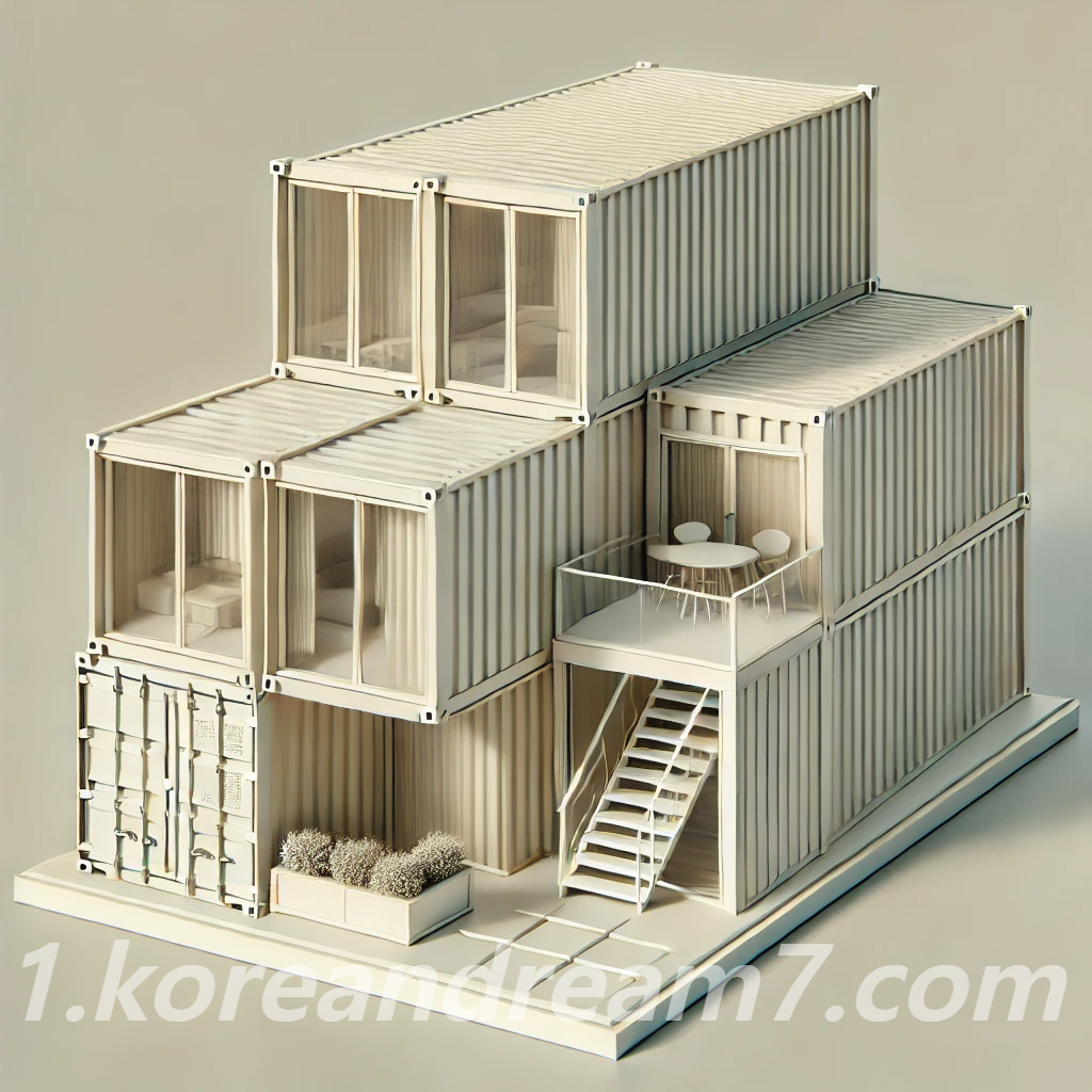 컨테이너 하우스 시공방법과 장단점
