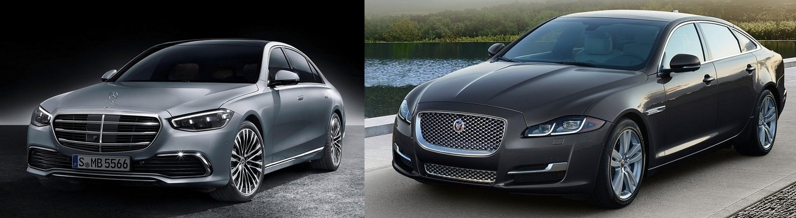 벤츠 S350d 재규어 XJ