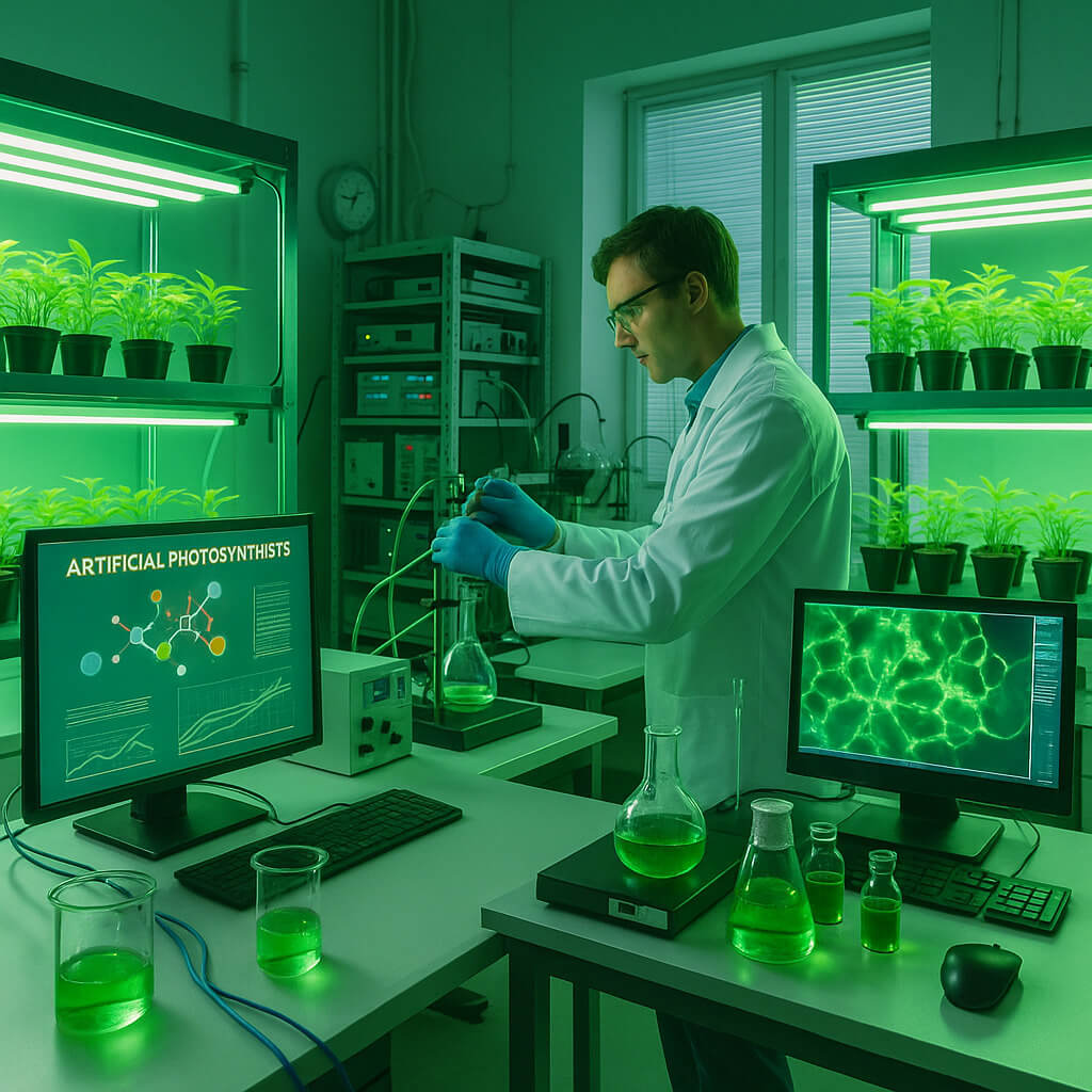 인공 광합성 실험실 구축 관리