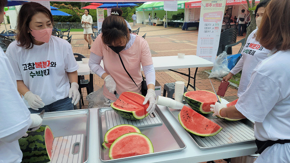 고창 복분자와 수박축제