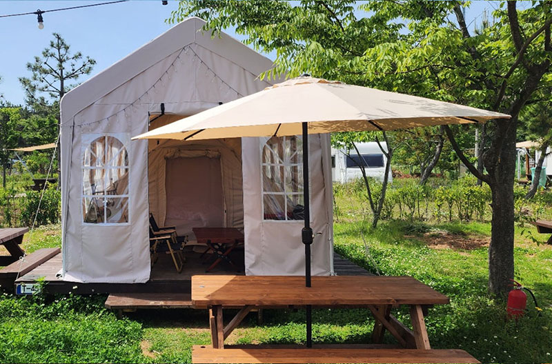 완도 명사십리 오토캠핑장 소개