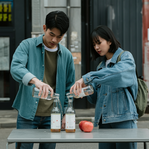 애사비물에희석