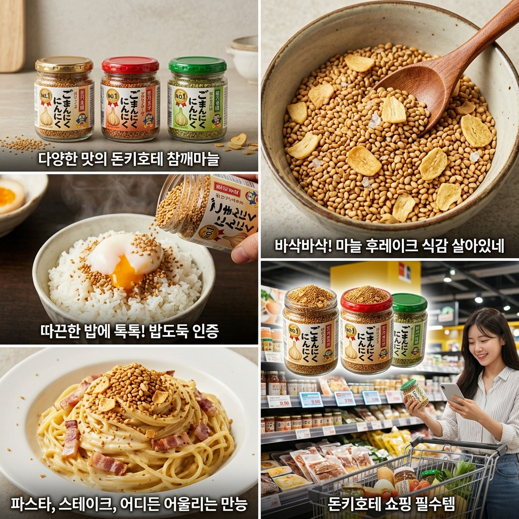 2026- 돈키호테 -필수 -쇼핑리스트!- 마늘참깨(고마닌니쿠)- 후리카케-2