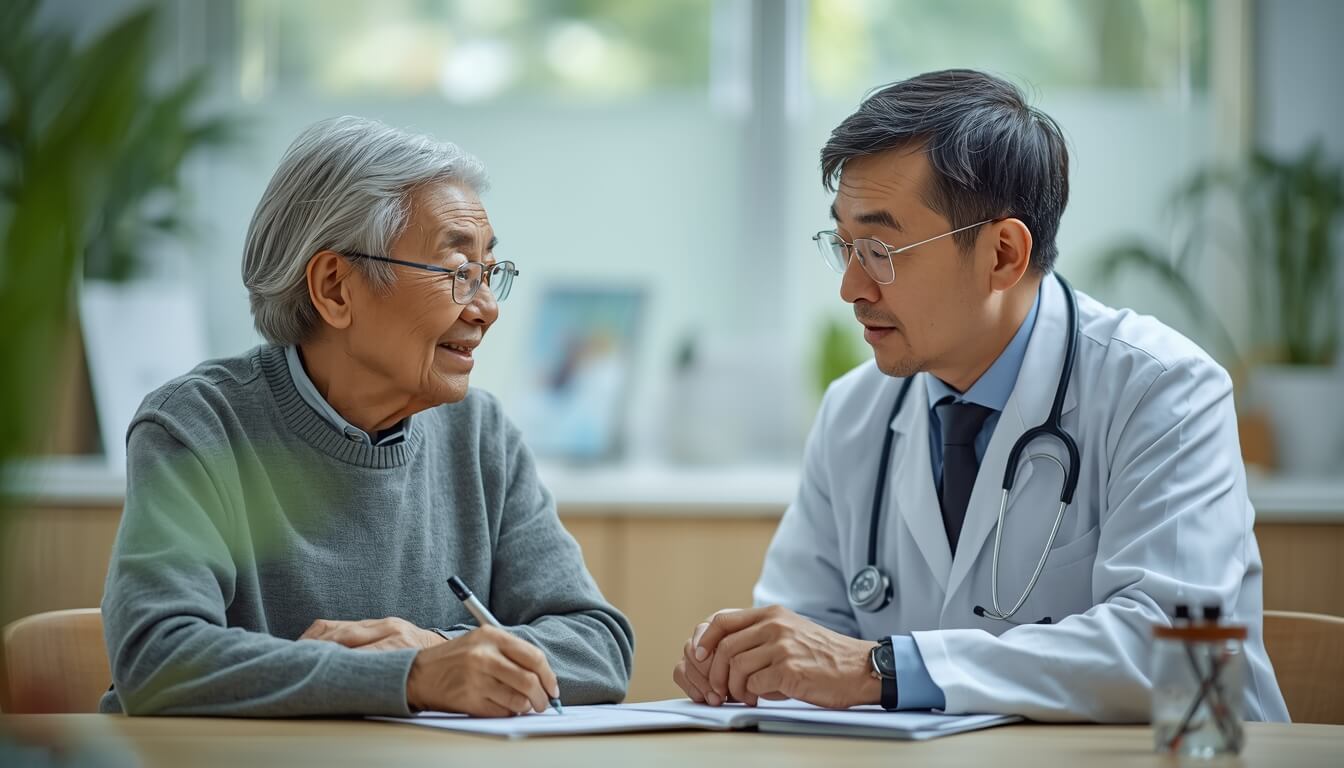 치매관리주치의 상담 장면