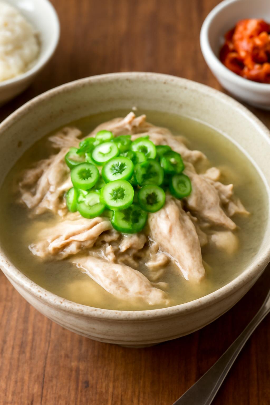 압력솥 삼계탕 시간