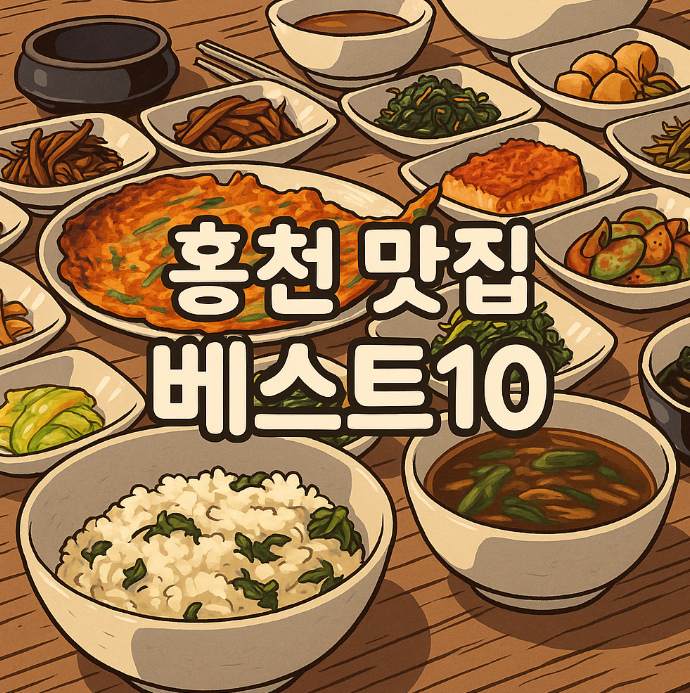 홍천 맛집 베스트10