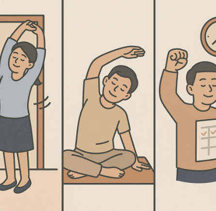 출근 전 스트레칭