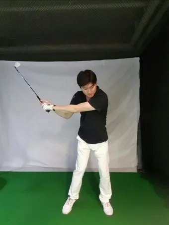 골프 캐스팅 교정 레깅 유지 코킹 타이밍 임팩트 강하게_6