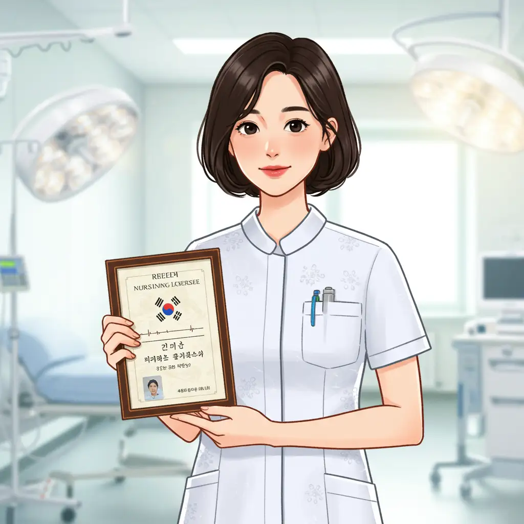 간호사 면허증 발급 방법 면허교부 신청서