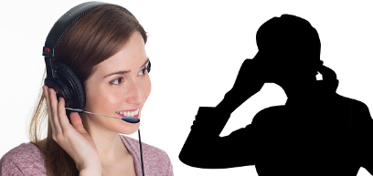 여론조사 전화 차단 통신사별 수신거부 방법에서 여론조사를 위해 전화하고 있는 사람 사진