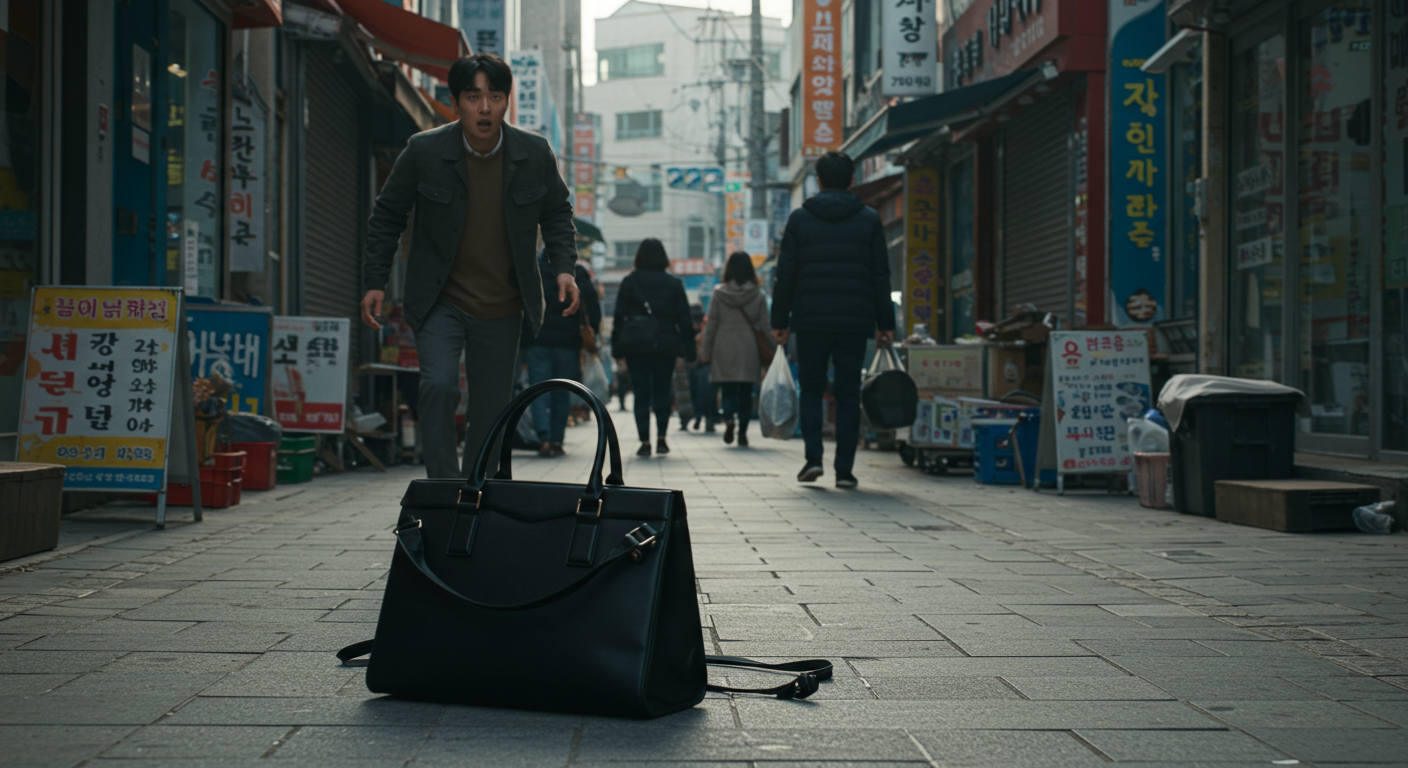 절도죄, 가방분실, 유실물신고