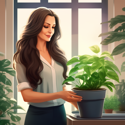 실내에서도 가능해요. 아파트 내부에 작은 정원 만들기