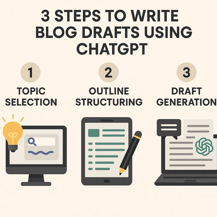 ChatGPT๋ก ๋ธ๋ก๊ทธ ๊ธ์ ์ฐ๋ 3๋จ๊ณ ๋ฃจํด ๊ฐ์ ์ด๋ฏธ์ง