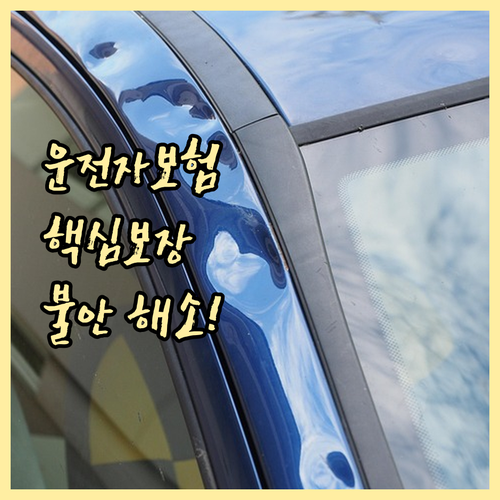 운전자보험: 핵심 보장으로 불안 해소..