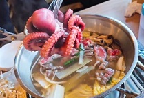 문어샤브전골