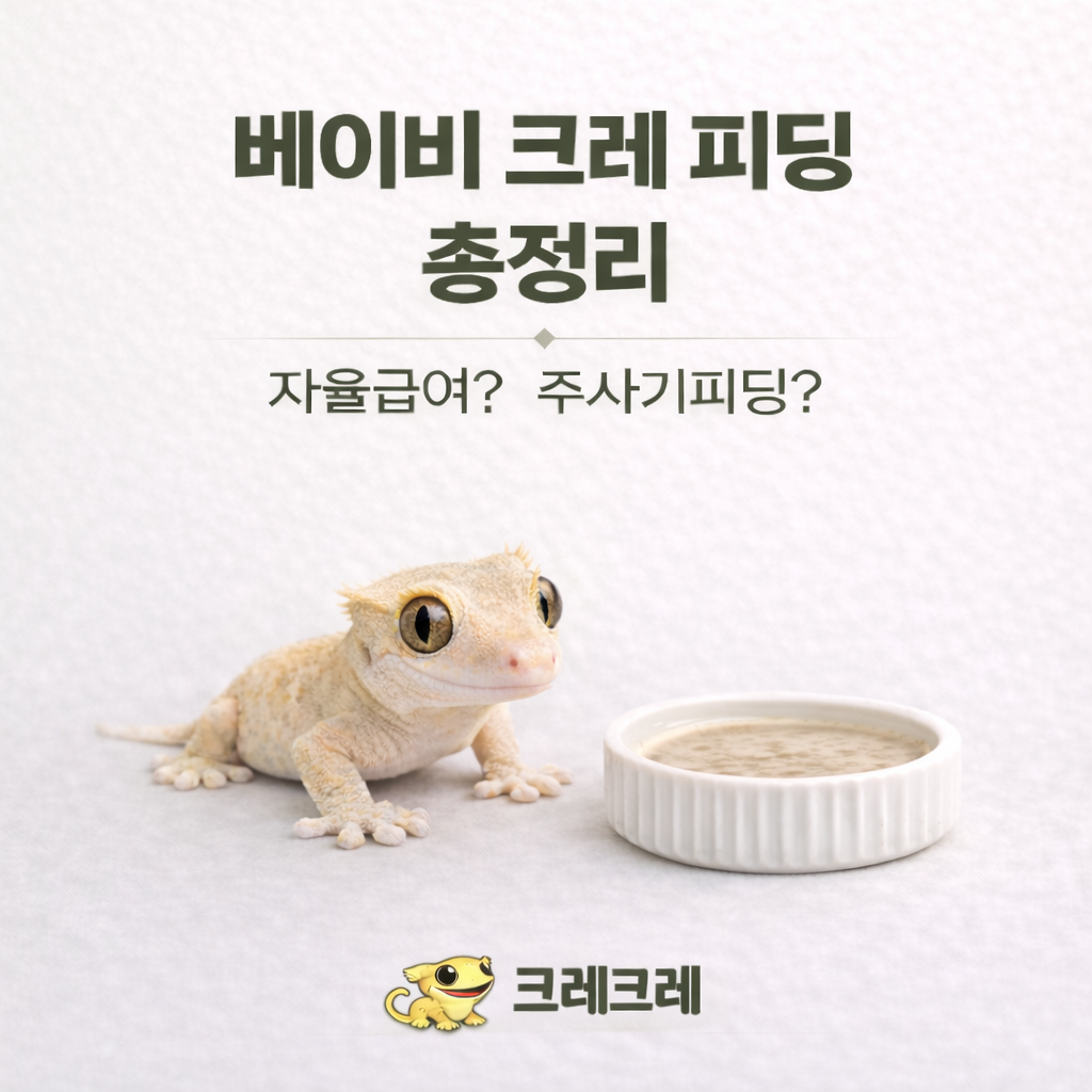 베이비 크레 피딩 총정리